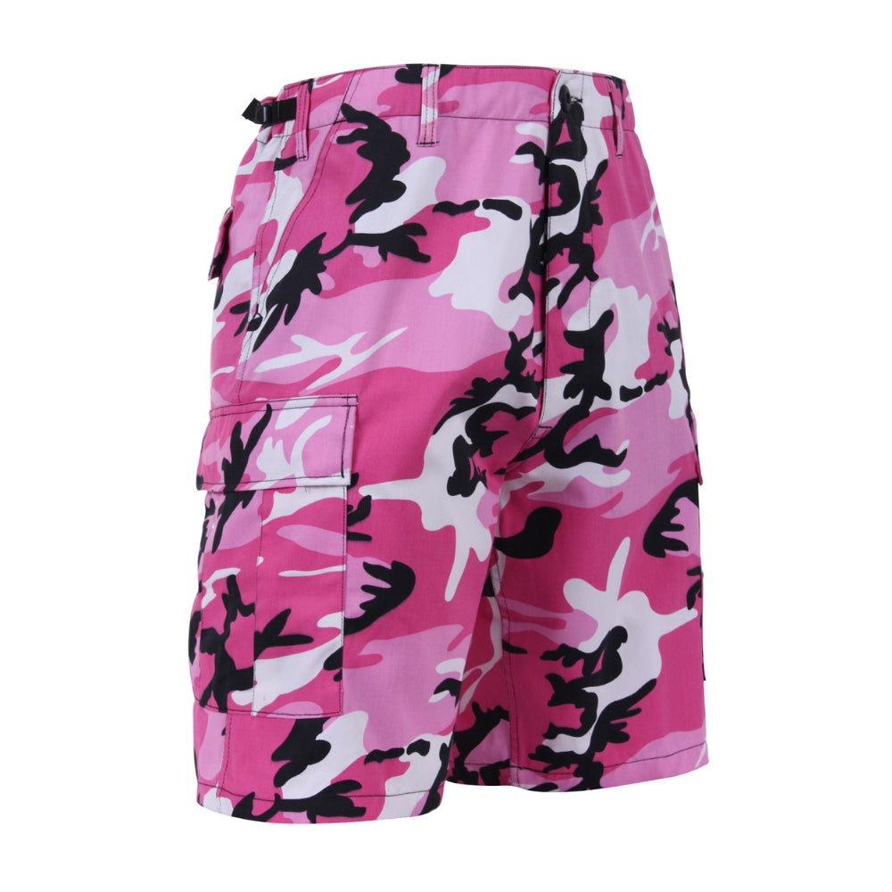 Rothco Colored Camo BDU Shorts (Pink Camo) All Security Equipment - Main Image