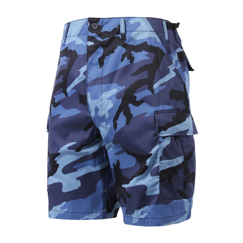 Rothco Colored Camo BDU Shorts (Sky Blue Camo) All Security