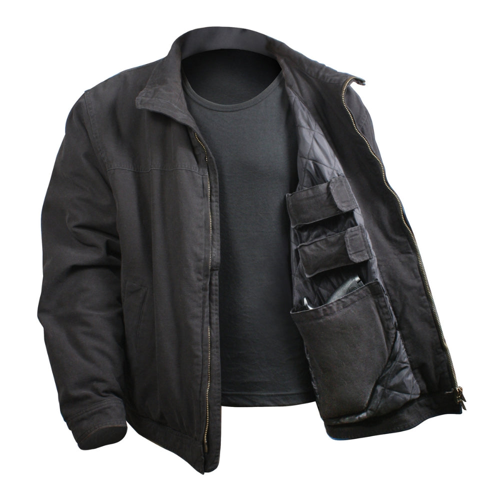 Rothco Concealed Carry 3 Season Jacket (Black)