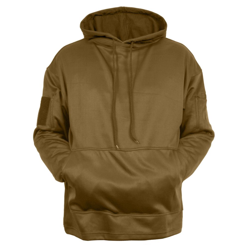 Rothco Concealed Carry Hoodie (Coyote Brown) | All Security Equipment