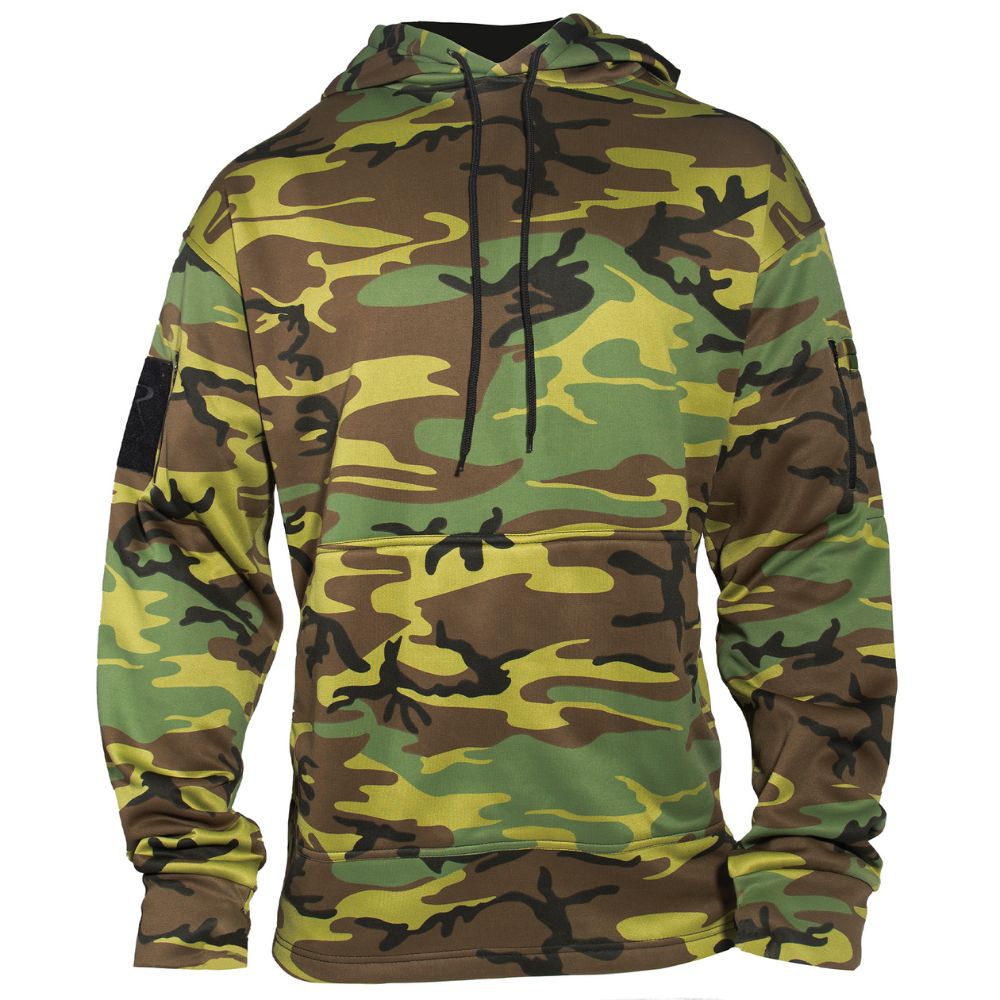 Rothco Concealed Carry Hoodie (Woodland Camo) | All Security Equipment