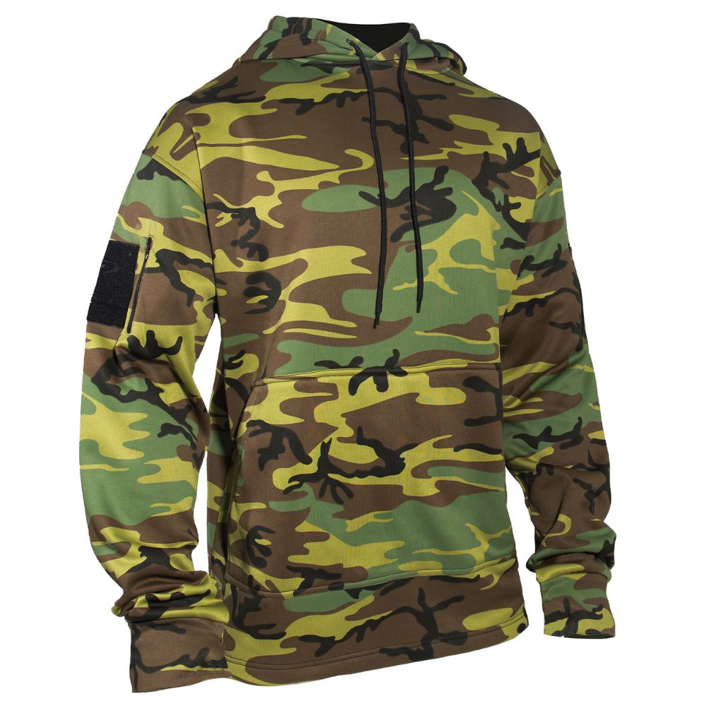 Rothco Concealed Carry Hoodie (Woodland Camo) | All Security Equipment