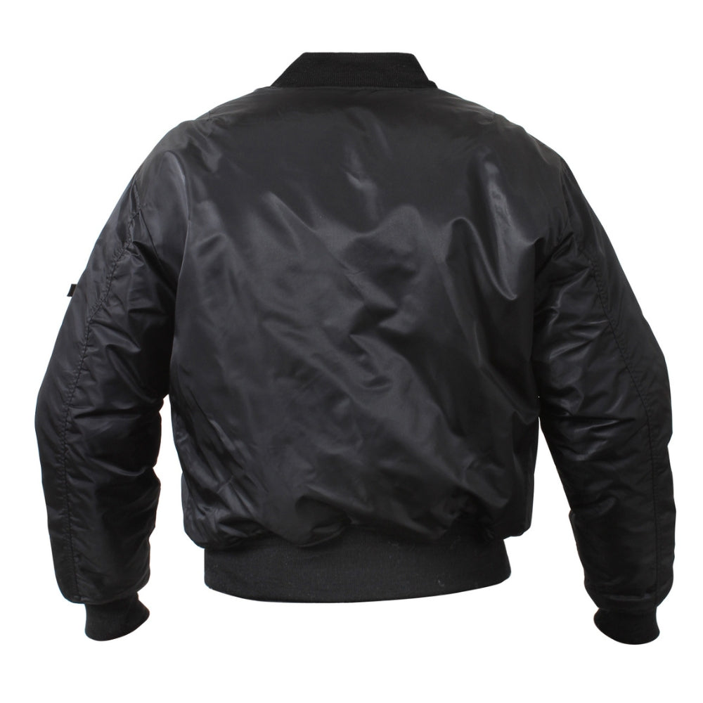 Rothco Concealed Carry MA-1 Flight Jacket (Black) - 5