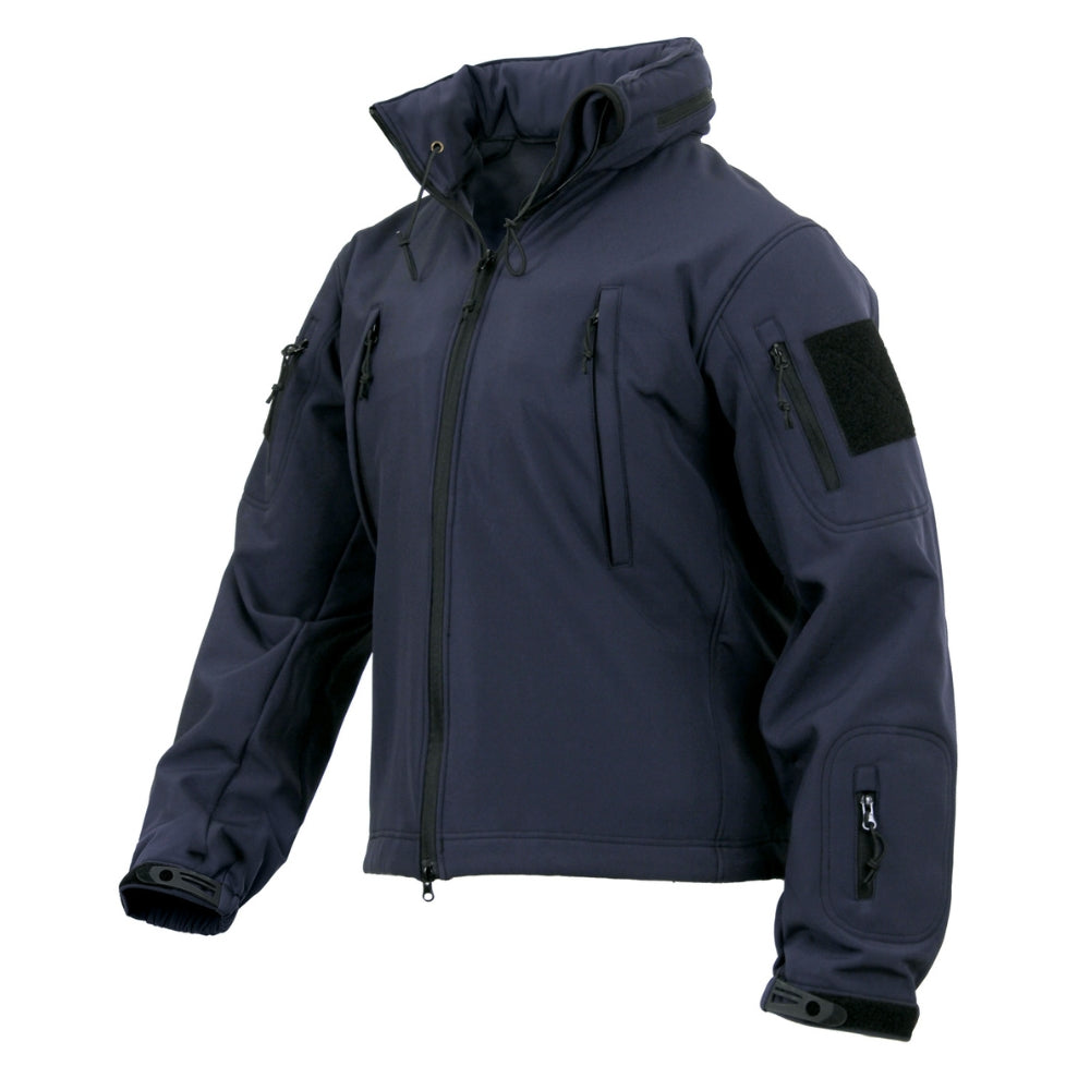 Rothco Concealed Carry Soft Shell Jacket (Midnight Navy Blue) - 1