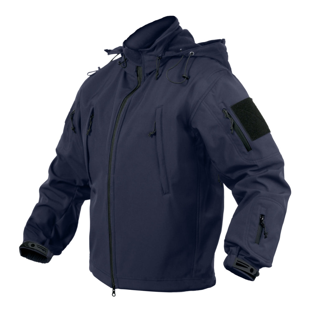 Rothco Concealed Carry Soft Shell Jacket (Midnight Navy Blue) - 2