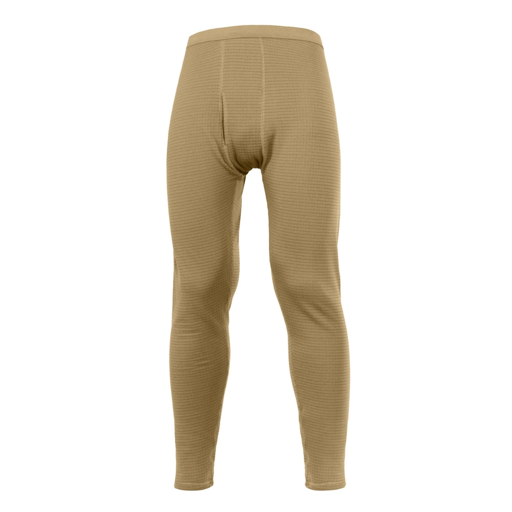 Rothco ECWCS Gen III Mid-Weight Underwear Bottoms (AR 670-1 Coyote Brown)