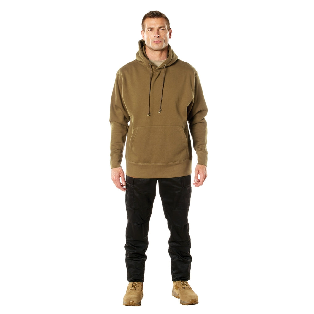 Rothco Every Day Pullover Hooded Sweatshirt (Coyote Brown) - 2