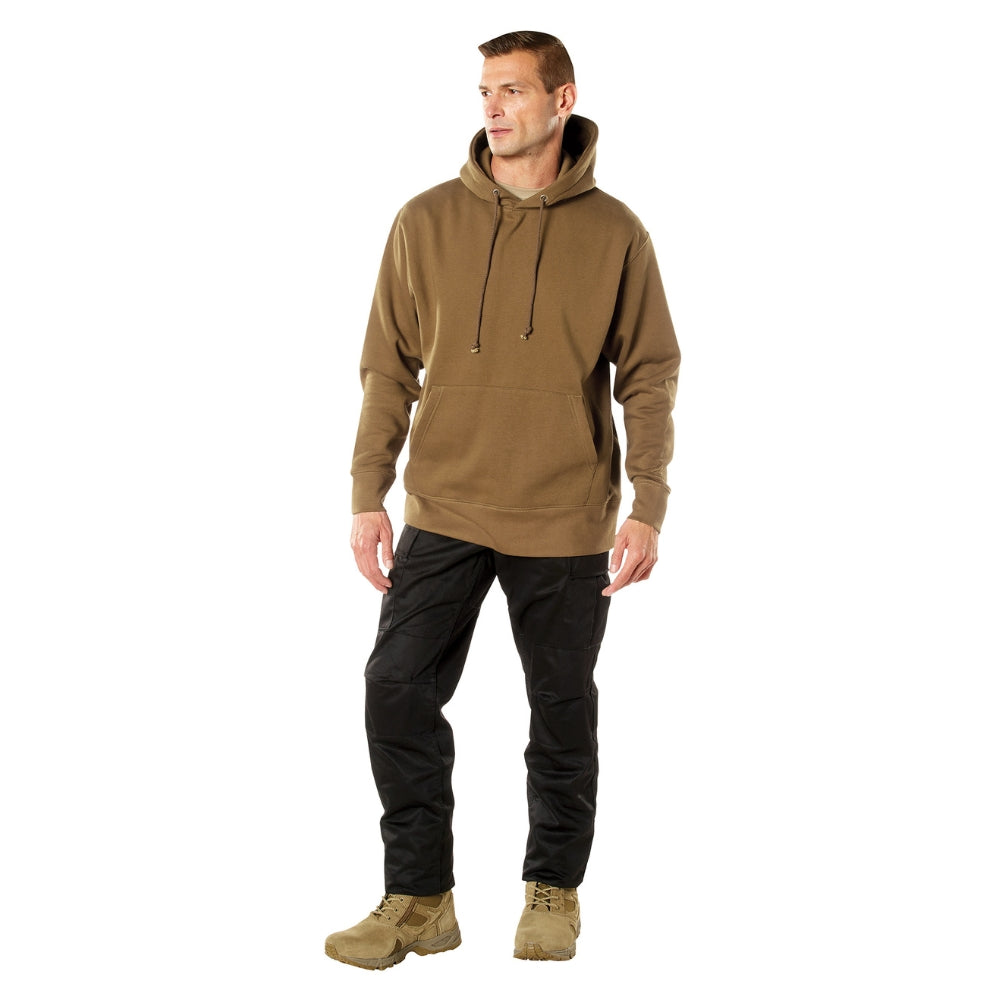 Rothco Every Day Pullover Hooded Sweatshirt (Coyote Brown) - 3