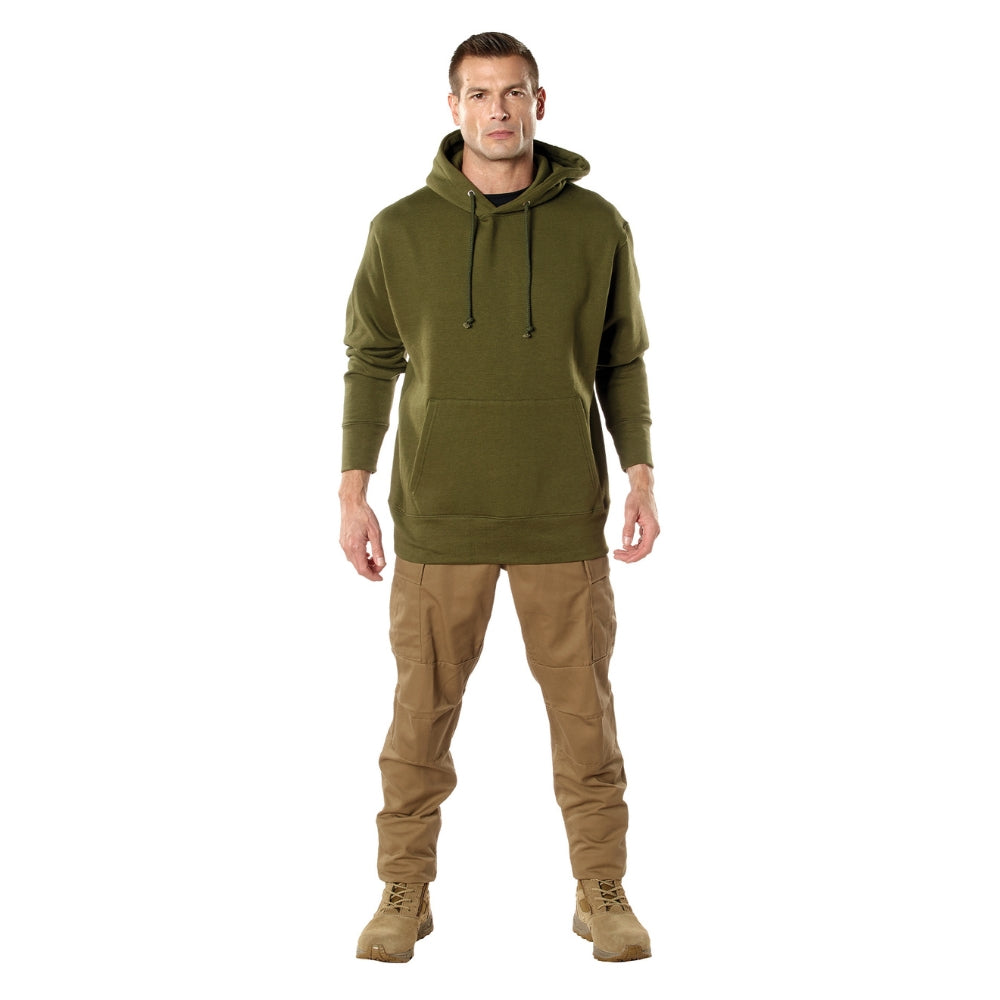 Rothco Every Day Pullover Hooded Sweatshirt (Olive Drab) - 3