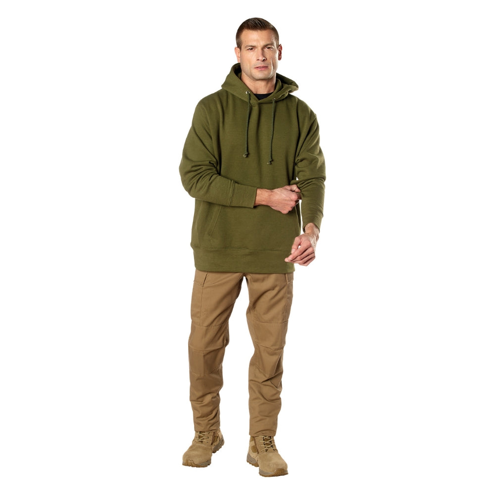 Rothco Every Day Pullover Hooded Sweatshirt (Olive Drab) - 4