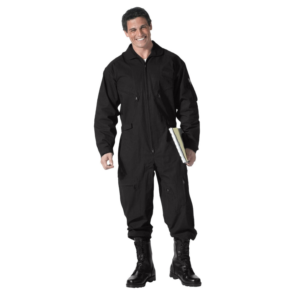 Rothco Flightsuits (Black) | All Security Equipment - 2