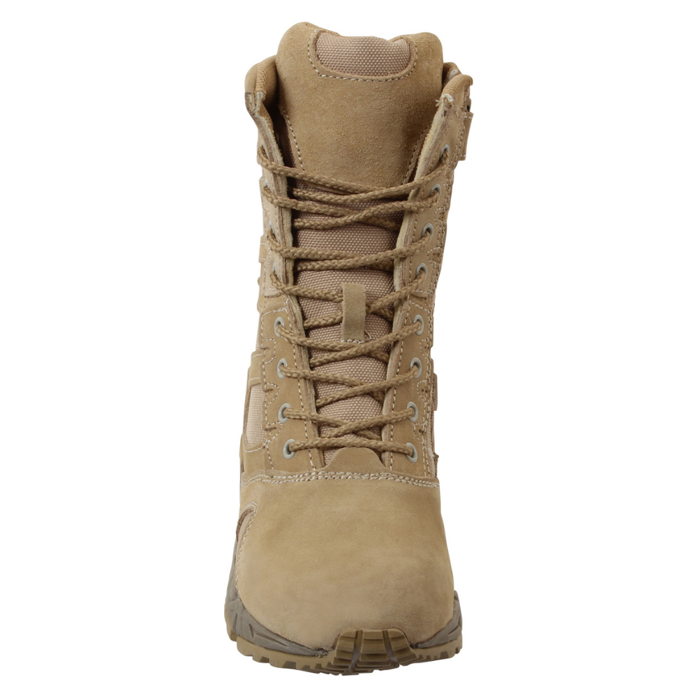 Rothco Forced Entry Deployment Boots With Side Zipper Regular (Tan) - 4
