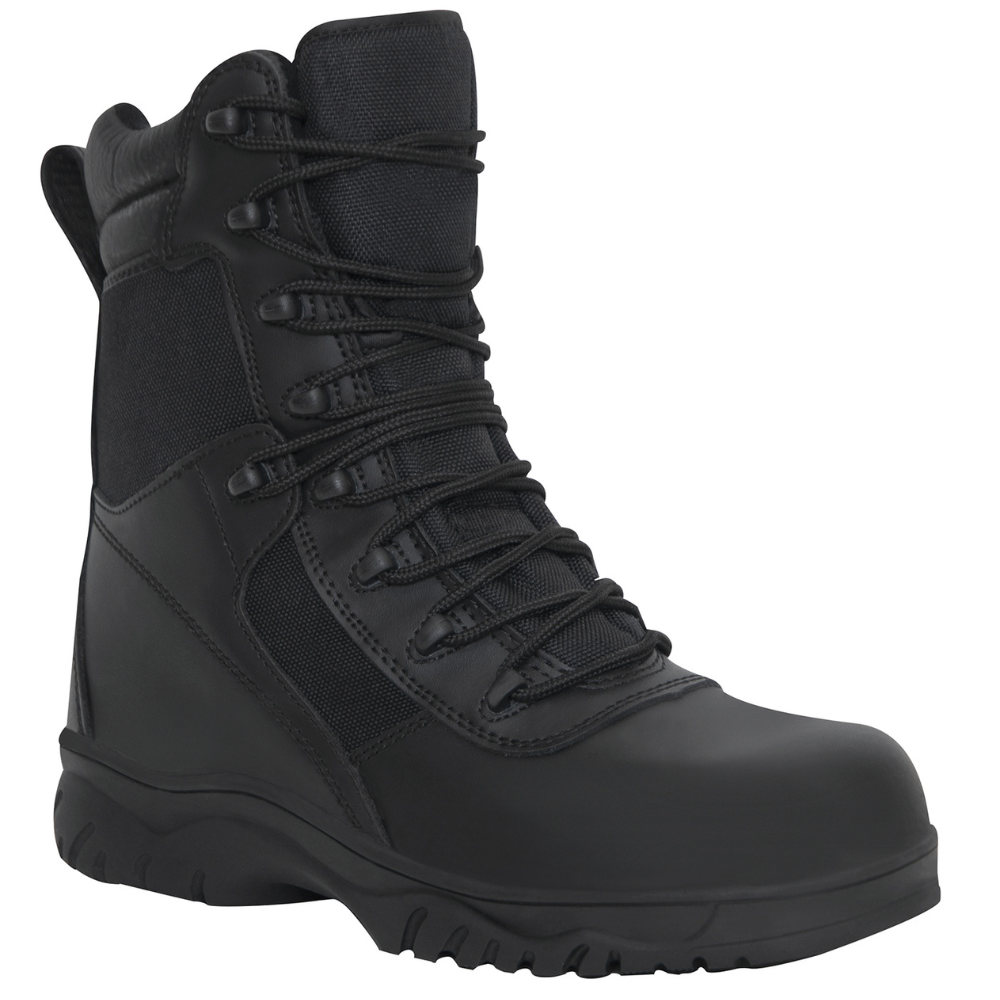 Rothco Forced Entry Tactical Boot with Side Zipper & Composite Toe - 3
