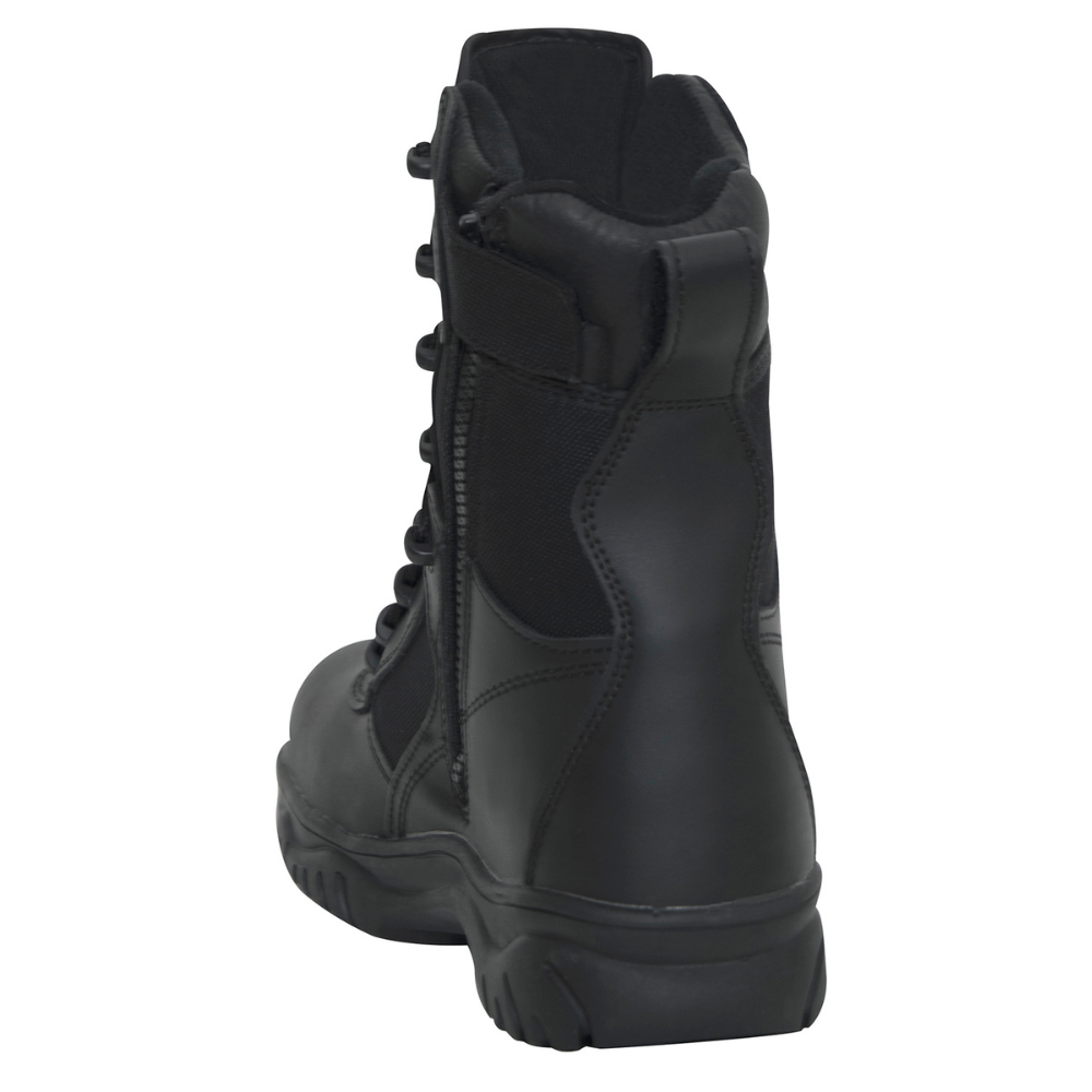Rothco Forced Entry Tactical Boot with Side Zipper & Composite Toe - 4