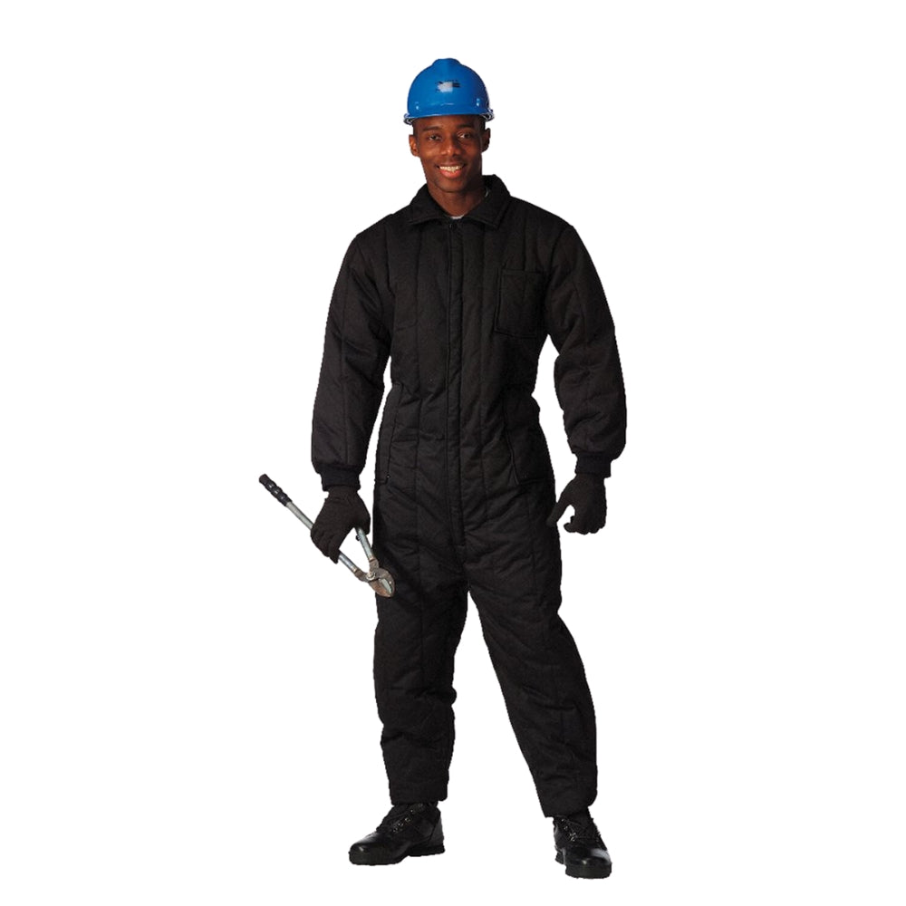 Rothco Insulated Coveralls (Black) | All Security Equipment