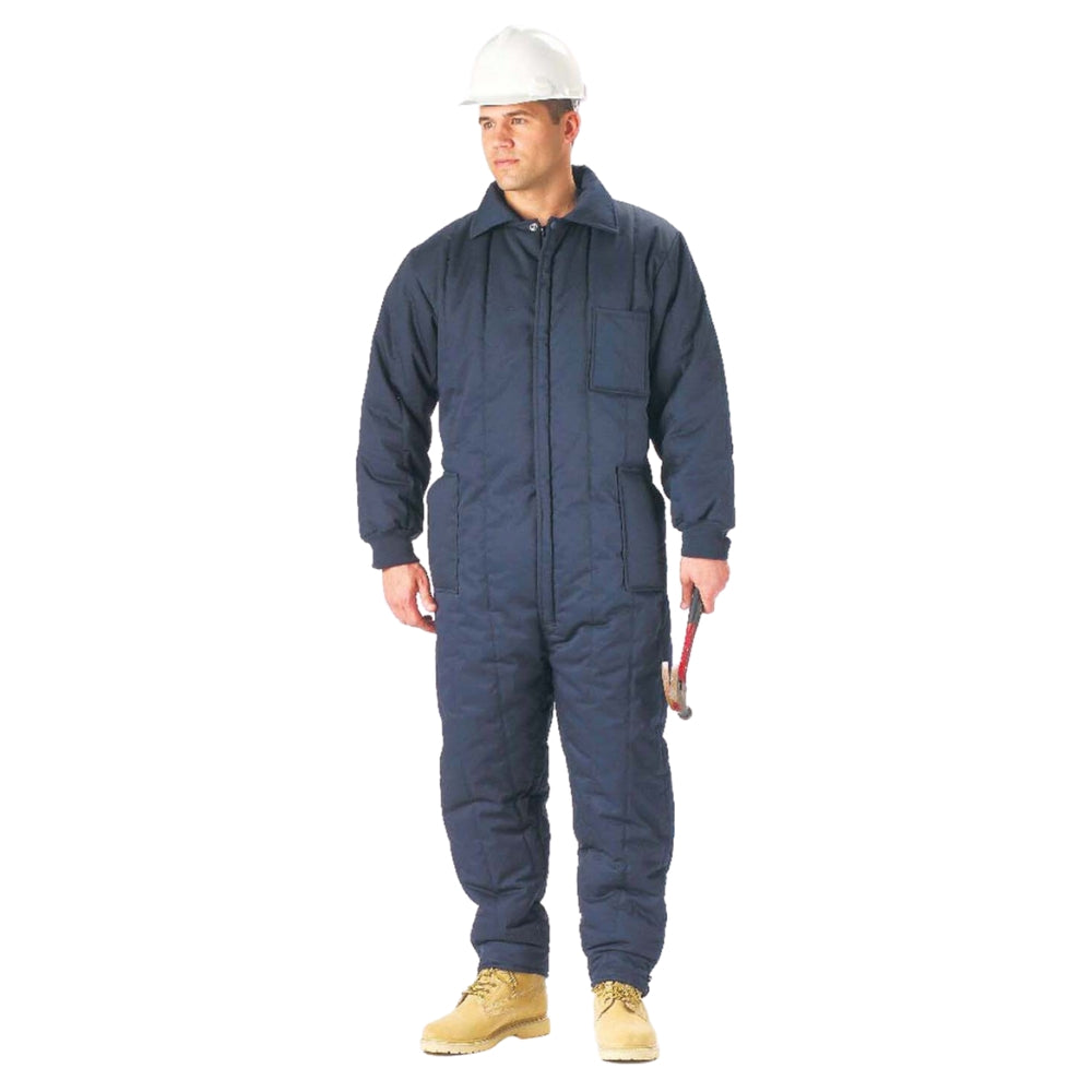 Rothco Insulated Coveralls (Navy Blue) | All Security Equipment