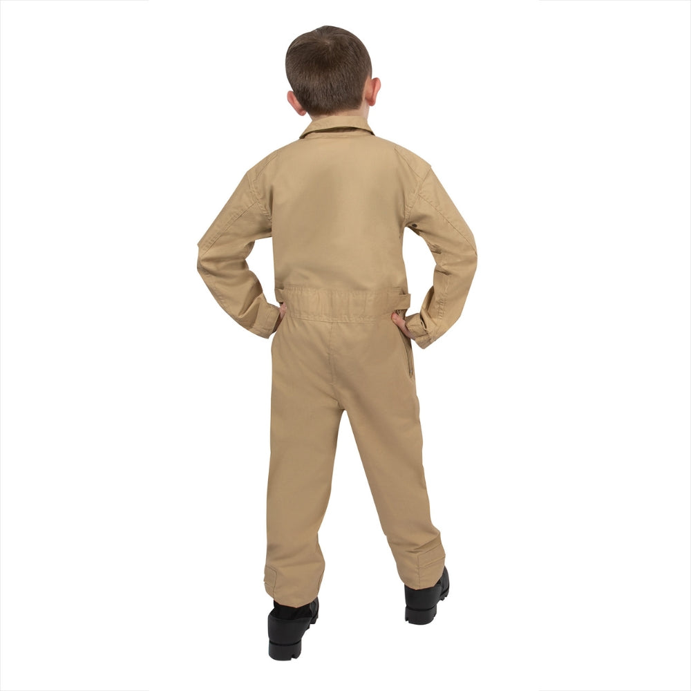 Rothco Kids Air Force Type Flightsuit (Khaki) | All Security Equipment - 2