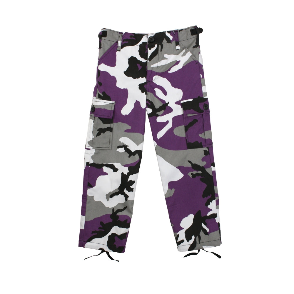 Rothco Kids BDU Pants (Ultra Violet Camo) | All Security Equipment