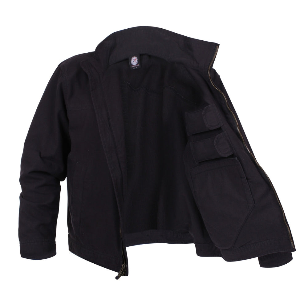 Rothco Lightweight Concealed Carry Jacket (Black) - 1