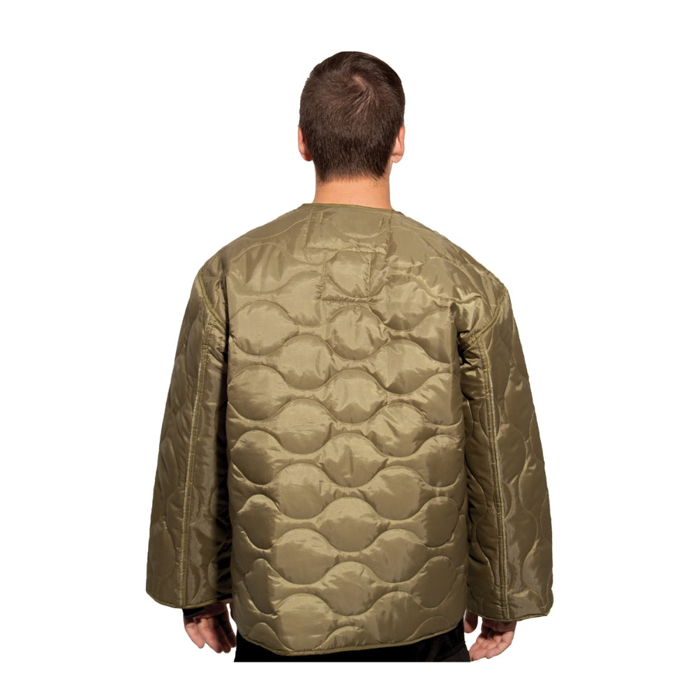 Rothco M-65 Field Jacket Liner (Coyote Brown) | All Security Equipment - 3