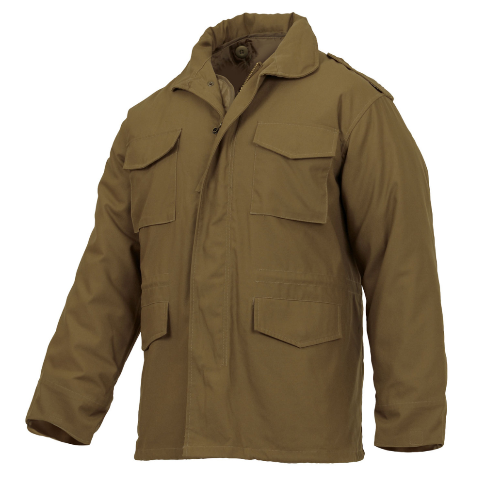 Rothco M-65 Field Jacket (Coyote Brown) | All Security Equipment - 1