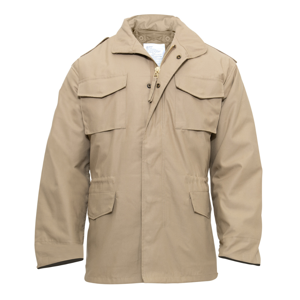 Rothco M-65 Field Jacket (Khaki) | All Security Equipment - 1