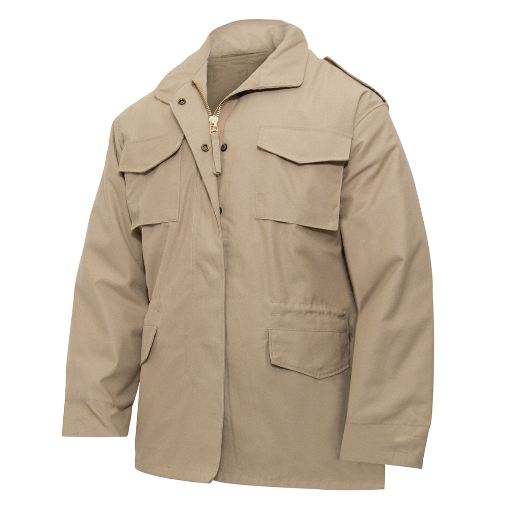 Rothco M 65 Field Jacket Khaki All Security Equipment