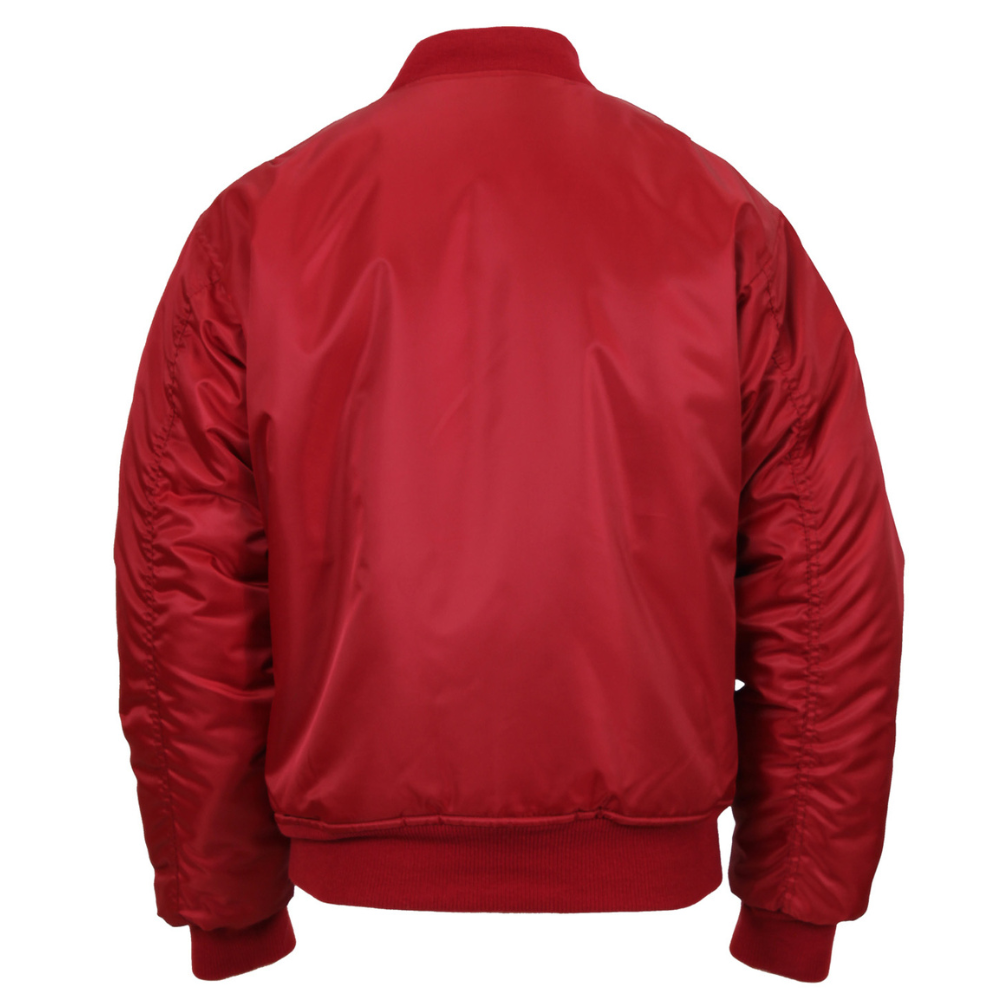 Rothco MA-1 Flight Jacket (Red) | All Security Equipment - 2