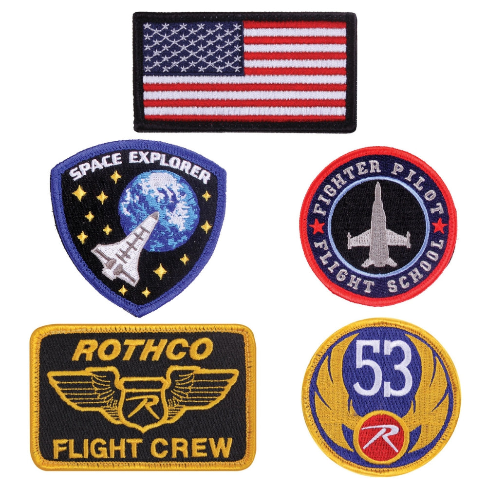 Rothco MA-1 Flight Jacket with Patches (Black) | All Security Equipment - 5