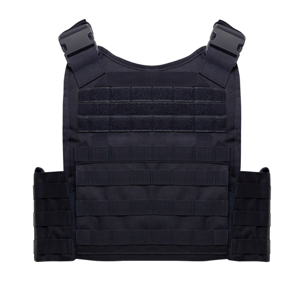 Rothco MOLLE Plate Carrier Vest (Midnight Navy Blue) - 4