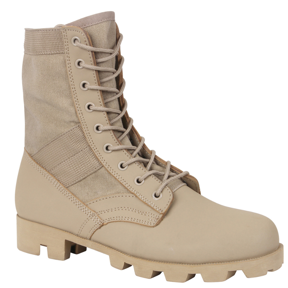 Rothco Military Jungle Boots - 8 Inch (Dessert Tan) - 2