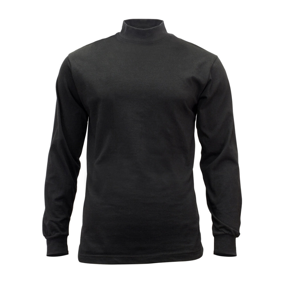 Rothco Mock Turtleneck (Black) | All Security Equipment