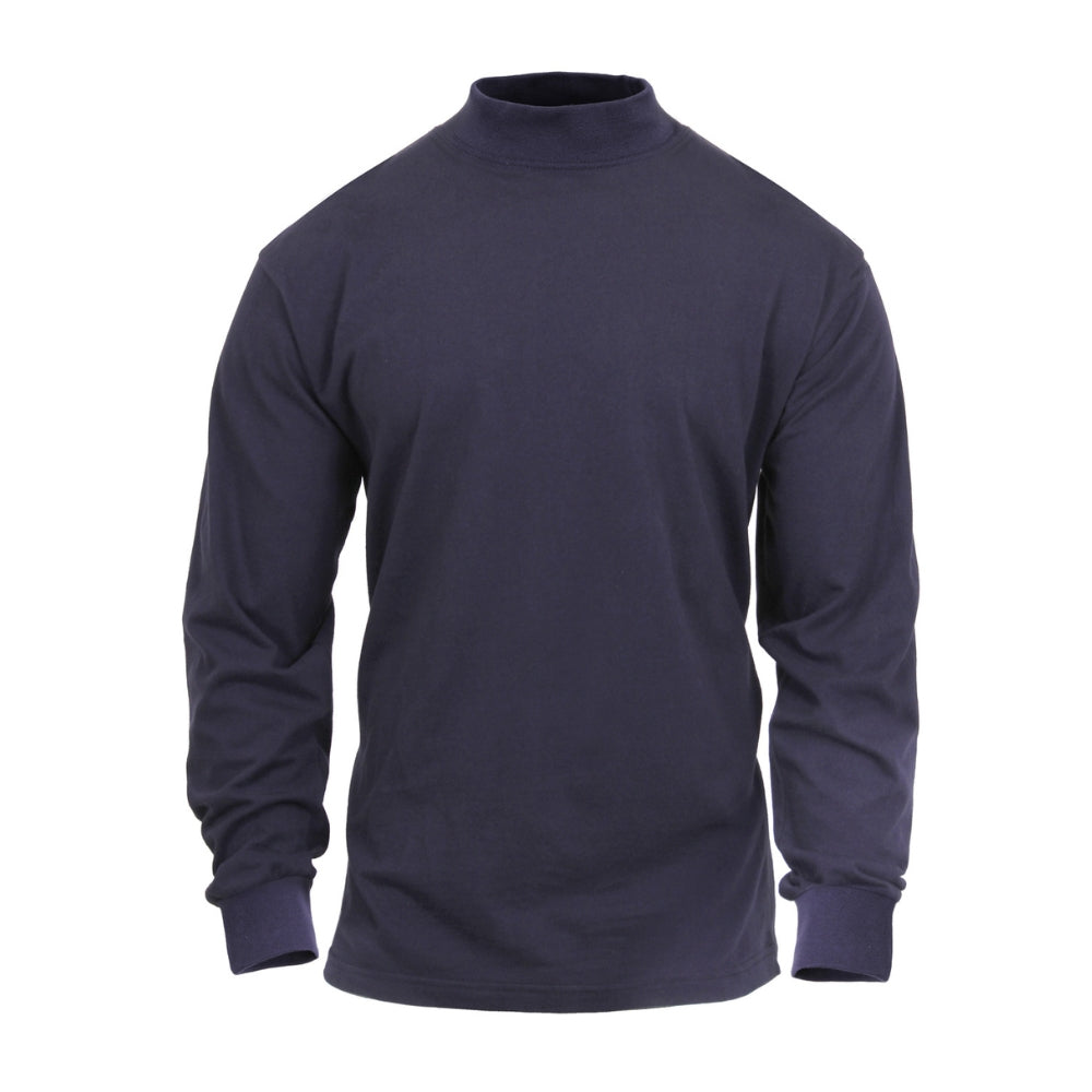 Rothco Mock Turtleneck (Midnight Navy Blue) | All Security Equipment - 1