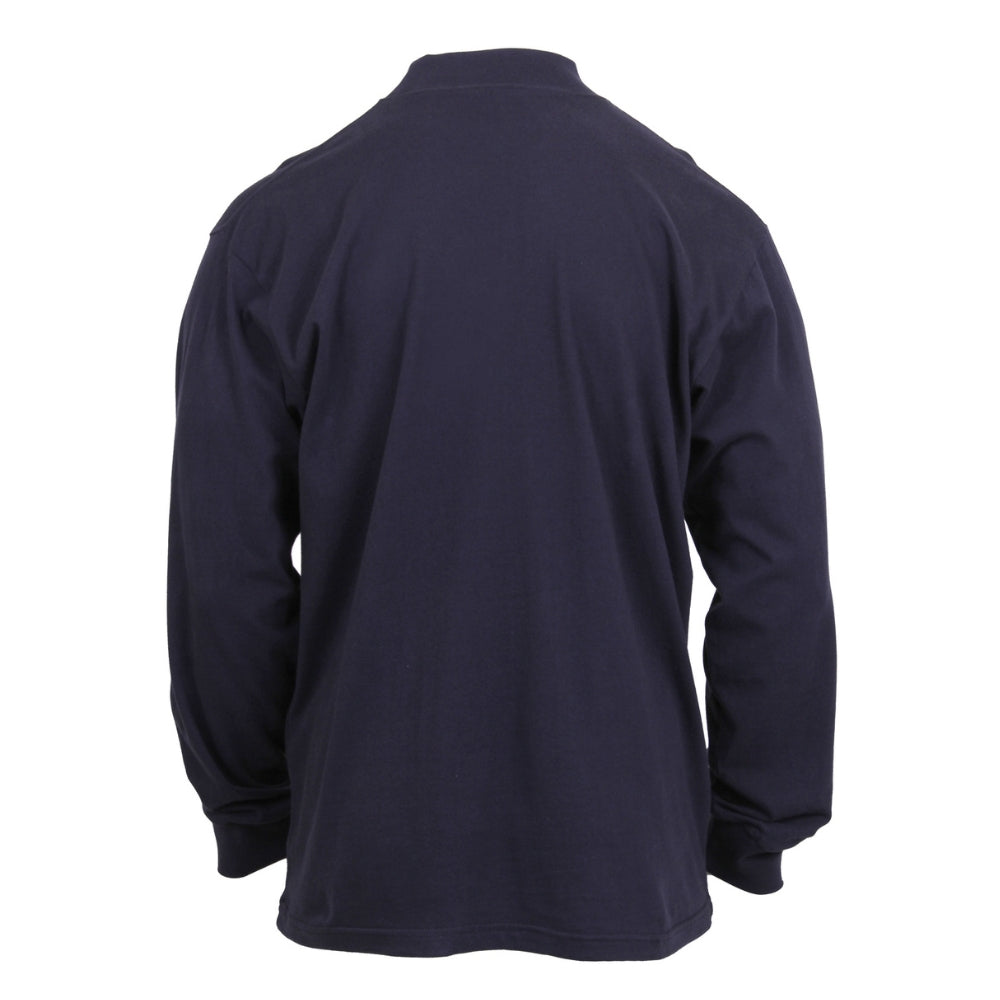 Rothco Mock Turtleneck (Midnight Navy Blue) | All Security Equipment - 3