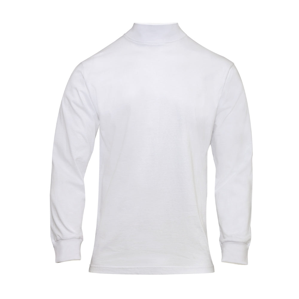 Rothco Mock Turtleneck (White) | All Security Equipment - 1