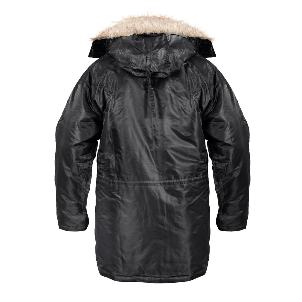 Rothco N-3B Snorkel Parka (Black) | All Security Equipment - 3