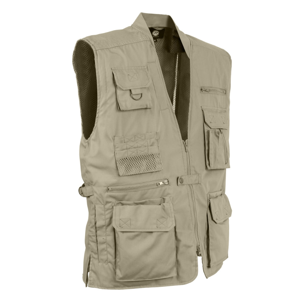 Rothco Plainclothes Concealed Carry Vest (Khaki) - 2