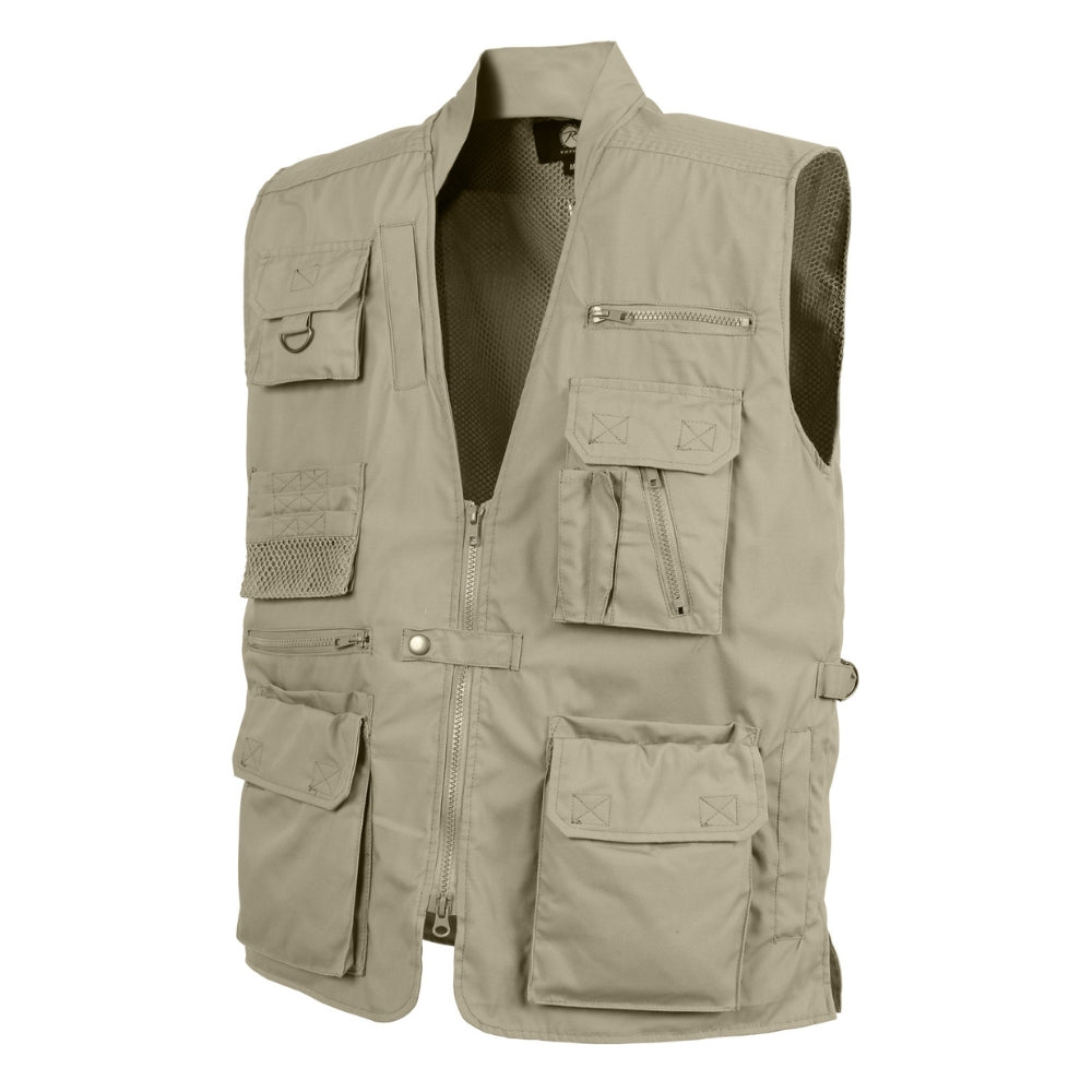 Rothco Plainclothes Concealed Carry Vest (Khaki) - 3