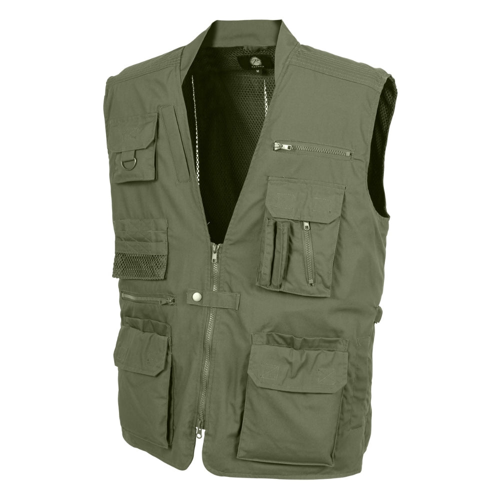 Rothco Plainclothes Concealed Carry Vest (Olive Drab) - 2