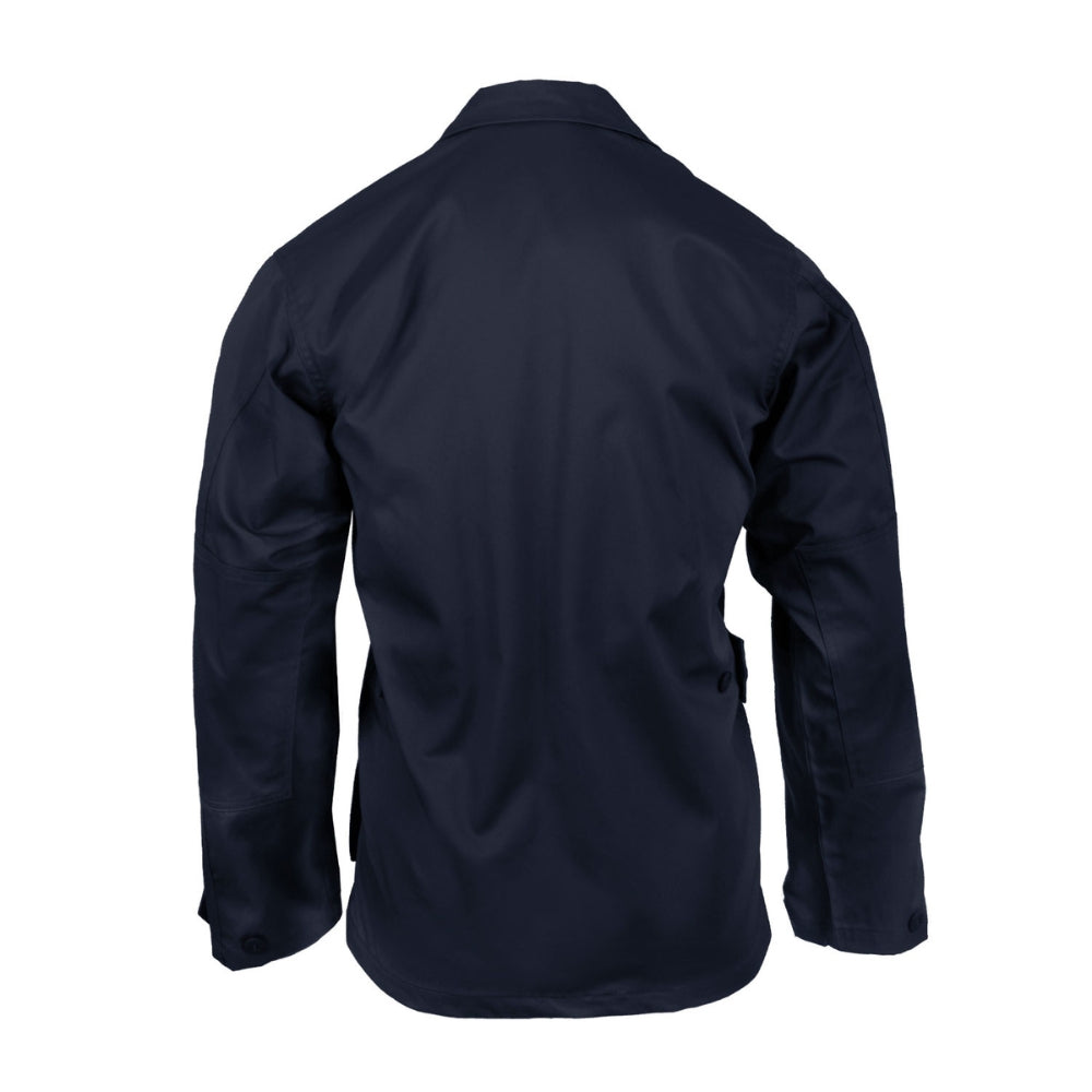 Rothco Poly/Cotton Twill Solid BDU Shirts (Navy Blue) - 2