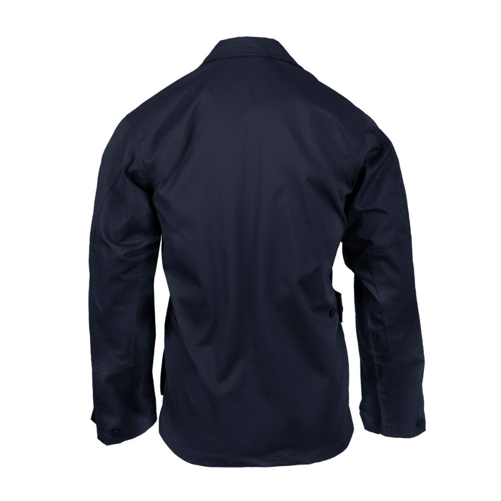 Rothco Poly/Cotton Twill Solid BDU Shirts (Navy Blue)