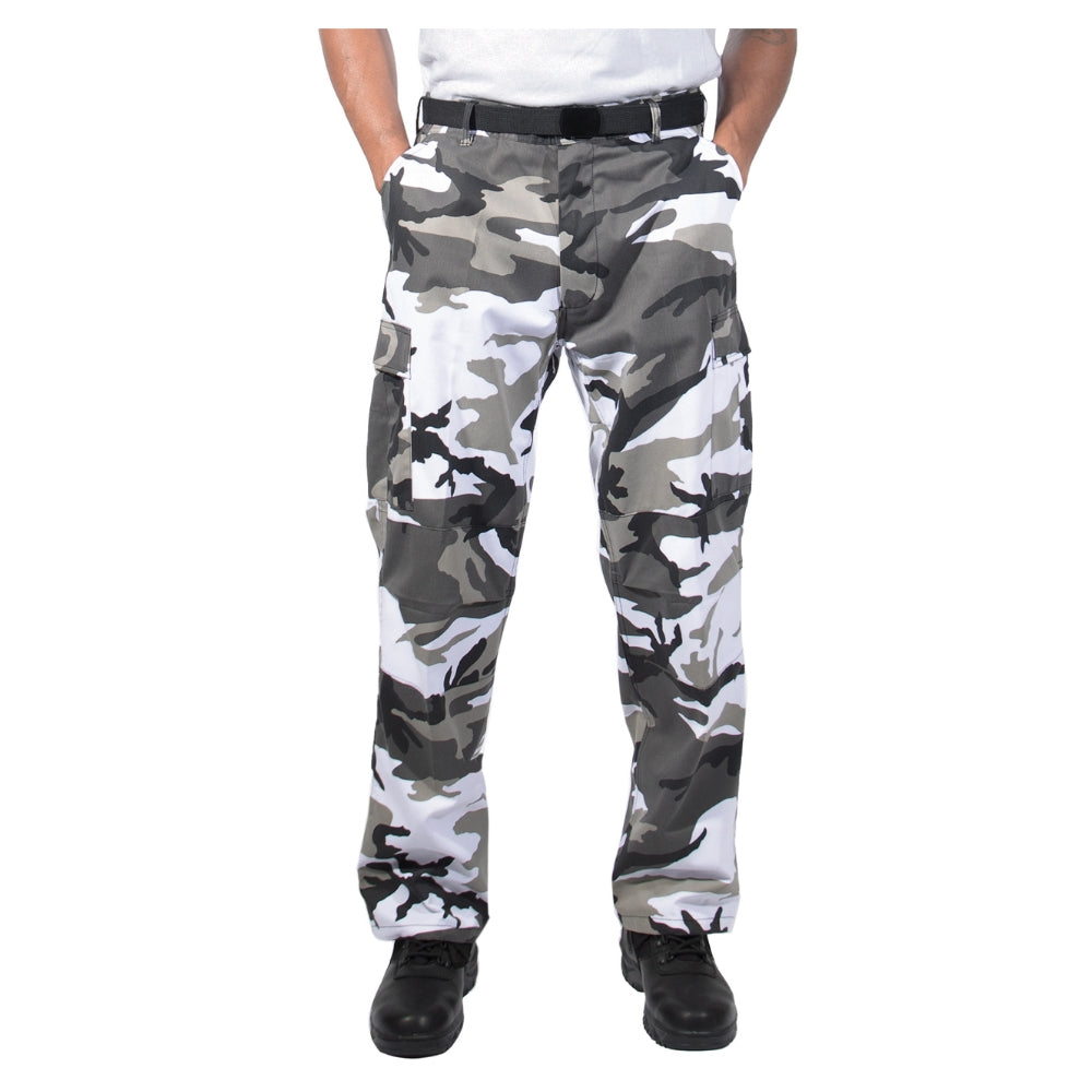 Rothco Relaxed Fit Zipper Fly BDU Pants (City Camo) - 1