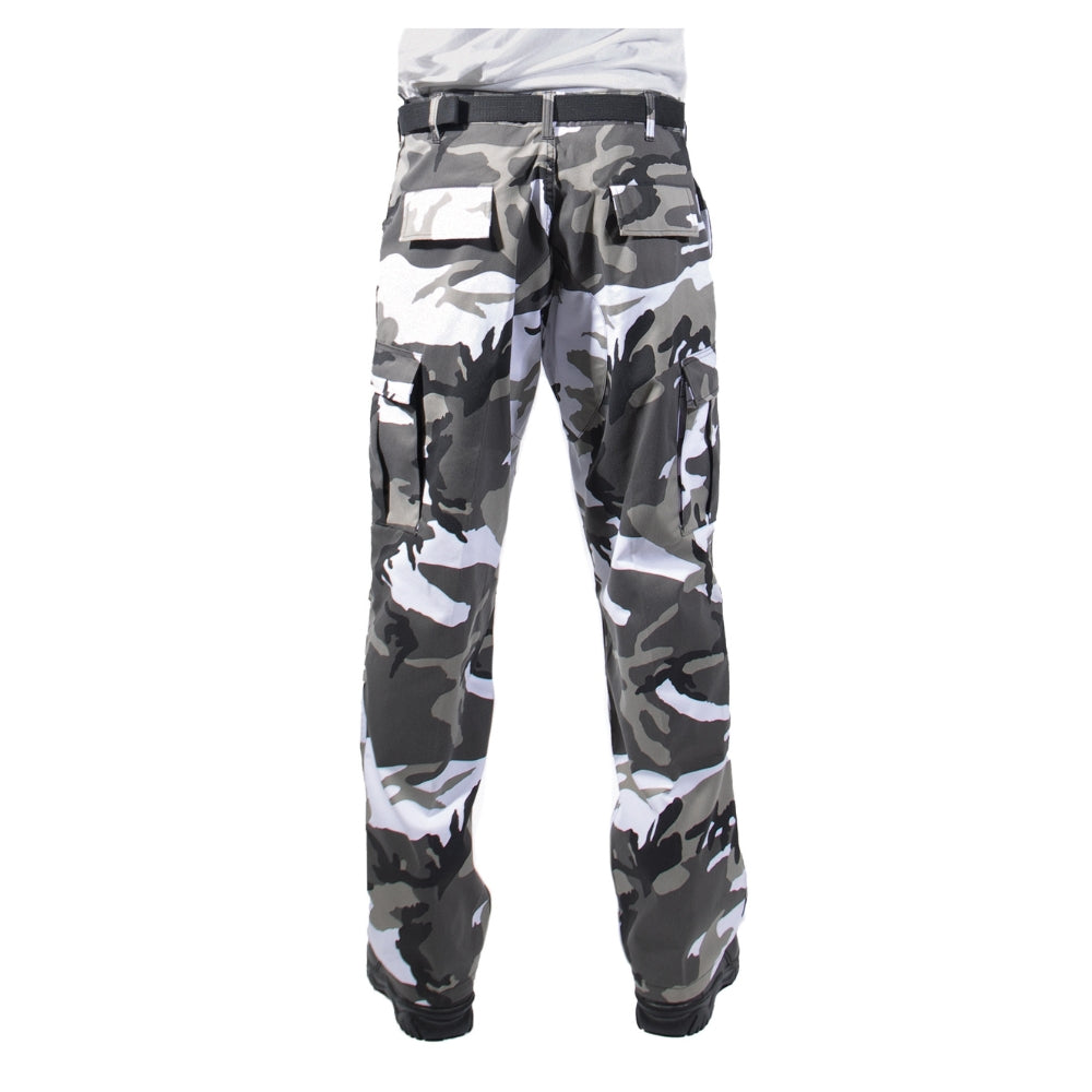 Rothco Relaxed Fit Zipper Fly BDU Pants (City Camo) - 4