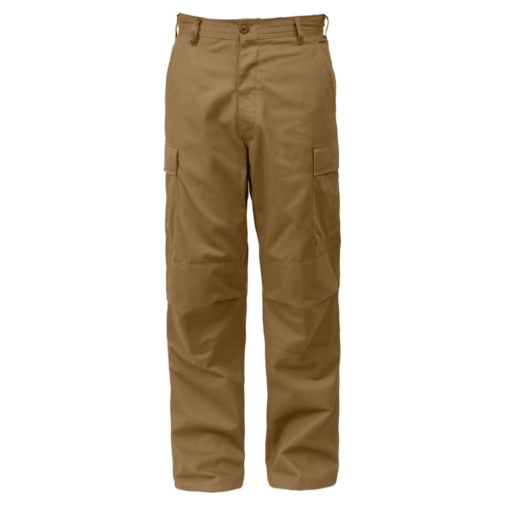 Rothco Relaxed Fit Zipper Fly BDU Pants (Coyote Brown) - 1