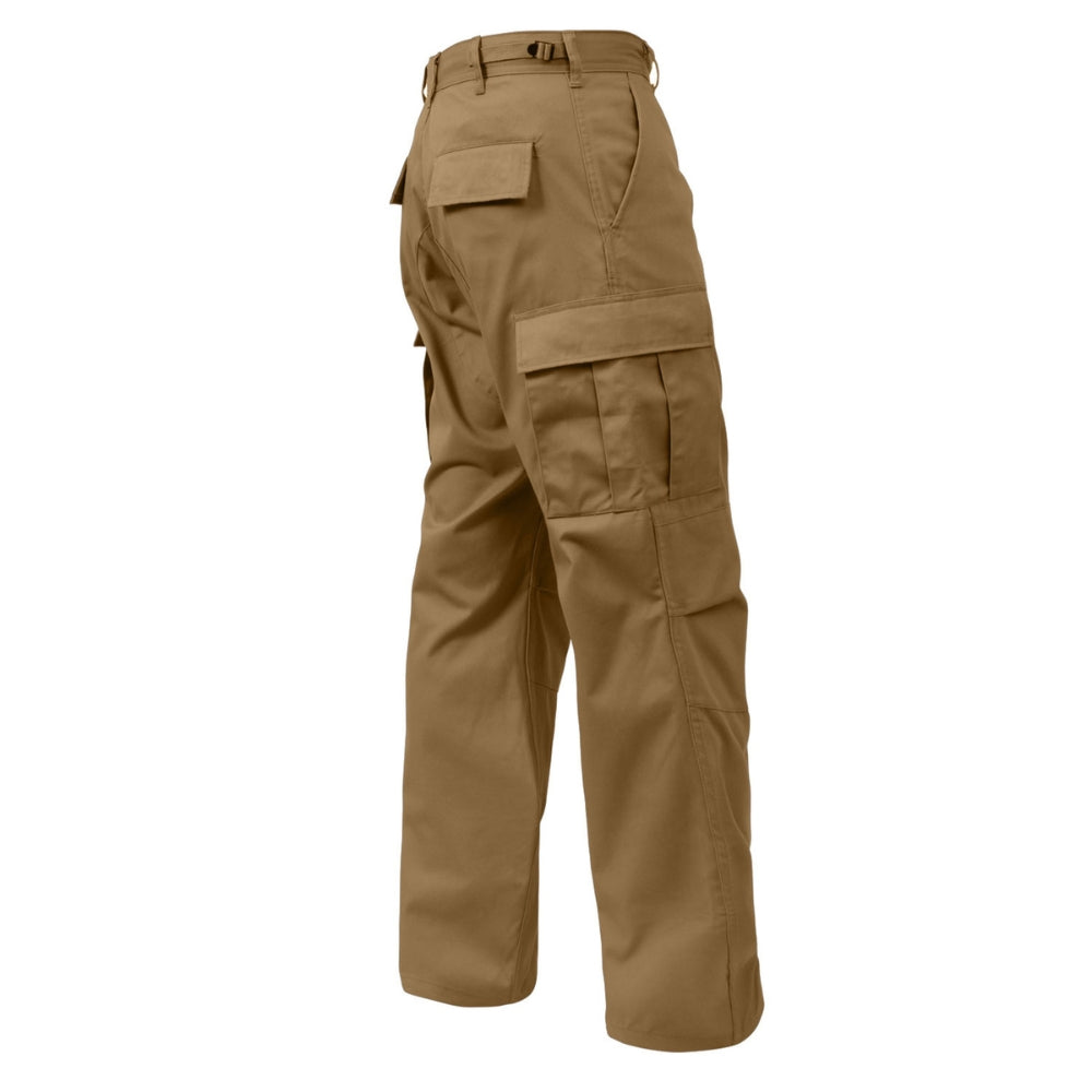 Rothco Relaxed Fit Zipper Fly BDU Pants (Coyote Brown) - 3