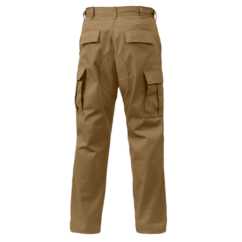 Rothco Relaxed Fit Zipper Fly BDU Pants (Coyote Brown) - 4