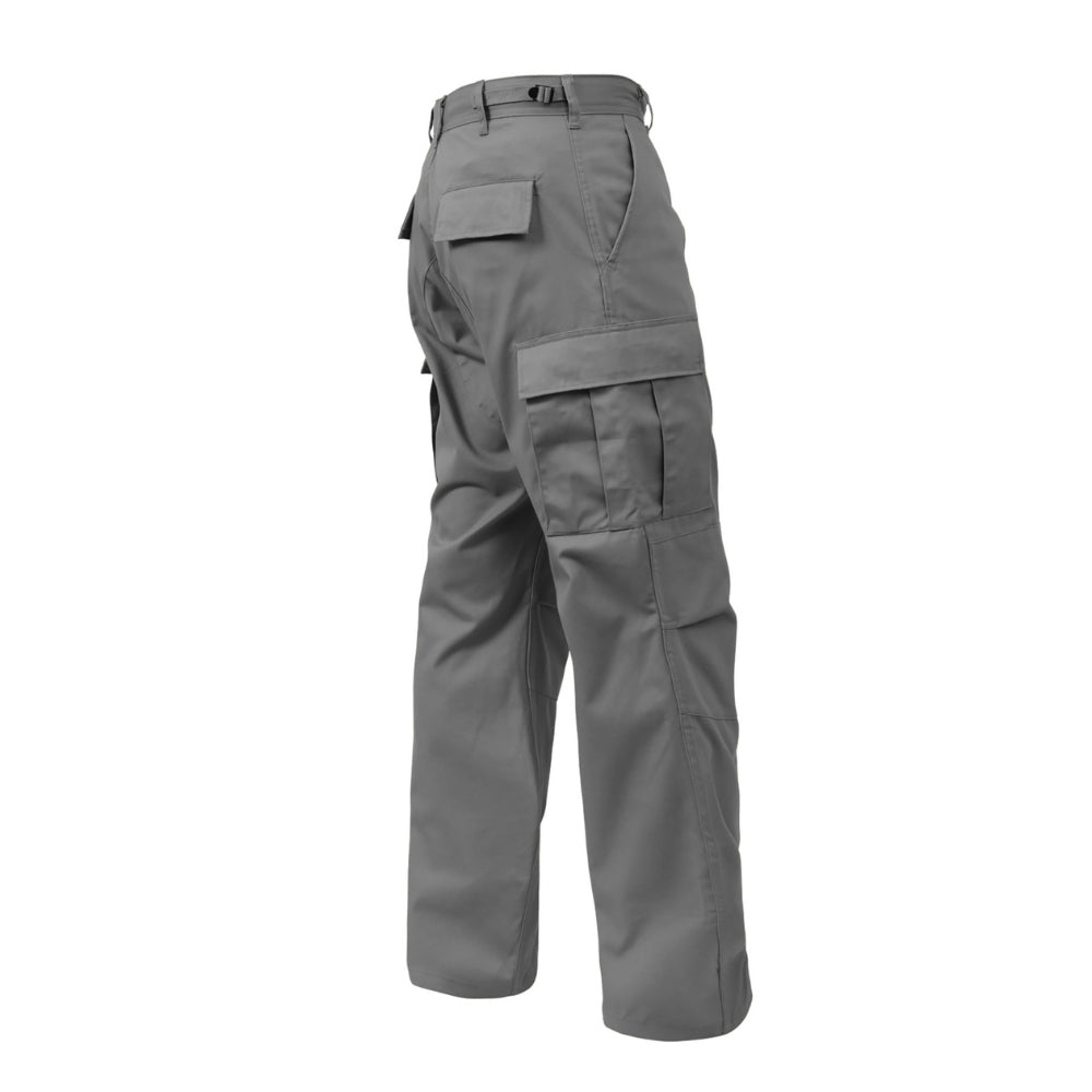 Rothco Relaxed Fit Zipper Fly BDU Pants (Grey) - 2