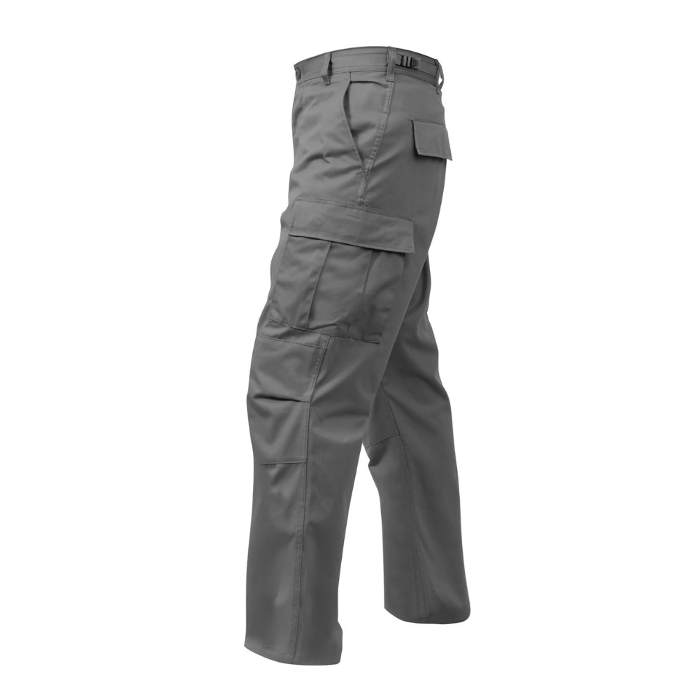 Rothco Relaxed Fit Zipper Fly BDU Pants (Grey) - 3
