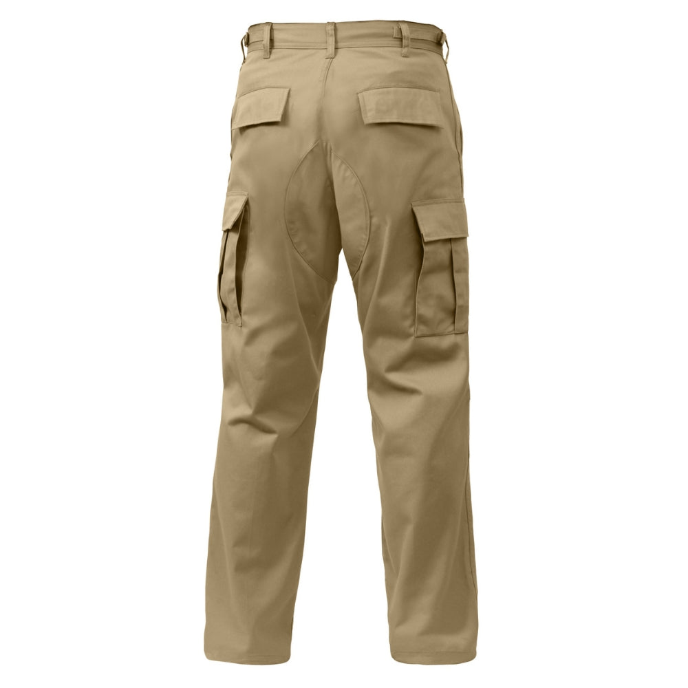 Rothco Relaxed Fit Zipper Fly BDU Pants (Khaki) - 6
