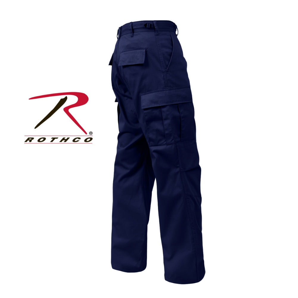 Rothco Relaxed Fit Zipper Fly BDU Pants (Midnight Navy Blue)